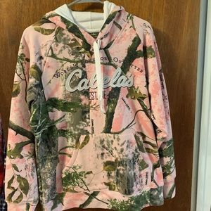 Cabelas New Pink Sweatshirt